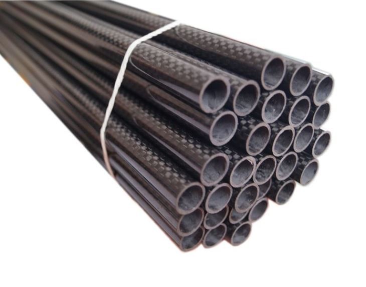 3k Carbon Fiber Tube / Pipe / Rod Use For Drones