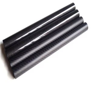 100% oglekļa šķiedras materiāla veids Carbon Fiber Tube