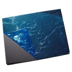 300mm * 200mm * 10mm 3k oglekļa šķiedras lapa