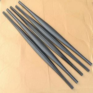 Carbon Fiber Cuttlifish Bone Spīļveida tūbiņas 1200mm
