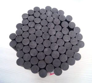 Oglekļa šķiedras stienis aizkaru stienim