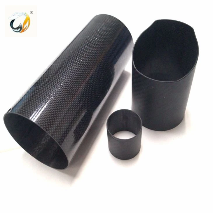 Customized Car Exhaust Muffler Carbon Fiber Tube