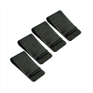 Krāsas oglekļa šķiedras naudas klips