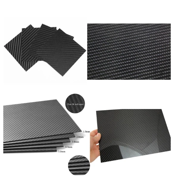 Carbon Fiber Glossy Plate